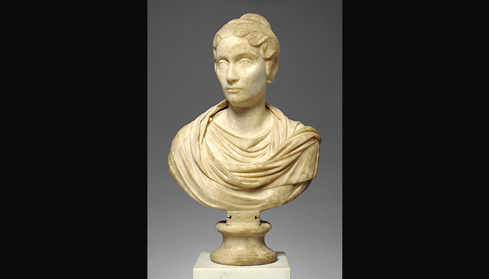 Bust of a Woman Bust of a Woman Roman, Rome, A.D. 150 - 160 Marble