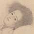 Portrait of a Young Woman Reclining / Gustav Klimt