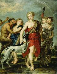 Diana and Her Nymphs / Rubens