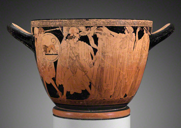 Cup with the Departure and Recovery of Helen / Greek