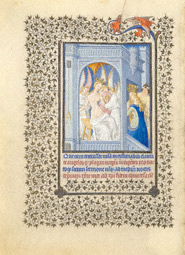 Saint Catherine Tended by Angels / Limbourg