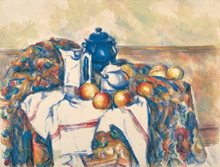 Still Life with Blue Pot / Cézanne