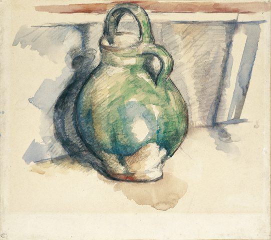 The Green Pot / Cézanne