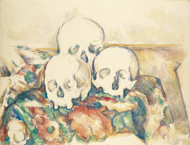 Three Skulls / Cézanne