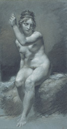 Study of a Female Nude / Prud'hon