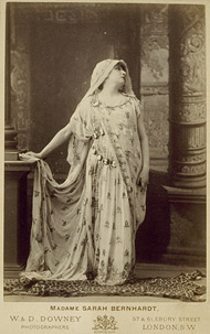 Sarah Bernhardt in Phedre / W. & D. Downey