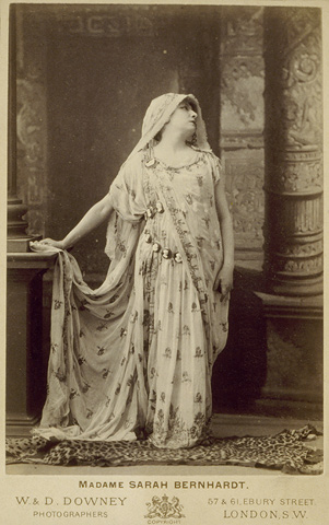 Sarah Bernhardt in Racine's Phedre / W. & D. Downey
