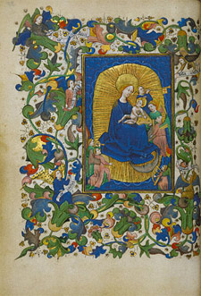 The Virgin and Child with Angels / Master of Guillebert de Mets