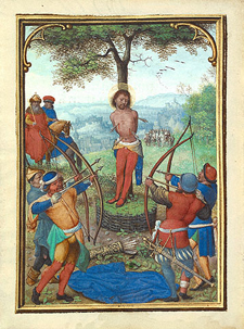 The Martyrdom of Saint Sebastian / Simon Bening
