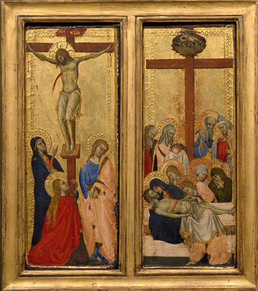 The Crucifixion; The Lamentation / Master of the Dominican Effigies