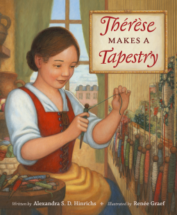 Therese  Makes a Tapestry