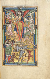 Saint Michael Battling the Dragon / German