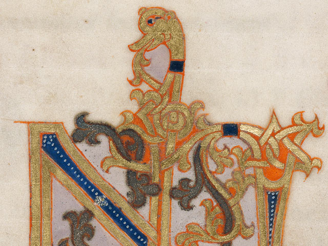 Decorated Monogram IN / Unknown