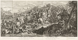 Crossing of the Granicus / Audran, after Le Brun