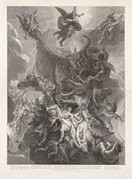 Fall of the Rebel Angels / Loir, after Le Brun