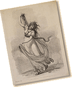 Lady Hamilton dancing