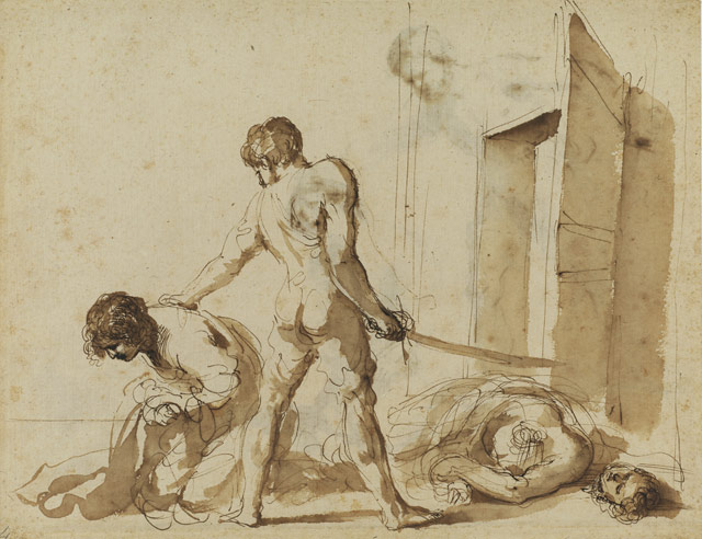 The Martyrdom of Saints John and Paul / Guercino