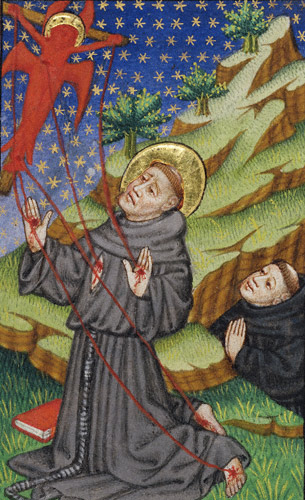 Francis Receiving the Stigmata / Master Sir John Fastolf