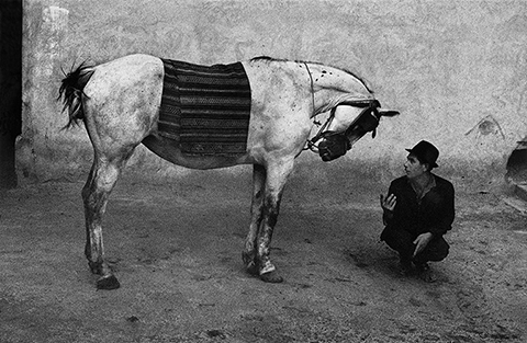 Romania, negative, 1968; print, 1980s, Josef Koudelka, gelatin silver print. 