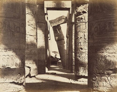 Hypostyle Hall, Temple of Amun, Karnak / Le Gray