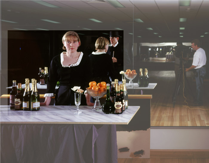 Photographic Reconstruction of Manet's A Bar at the Folies-Bergère