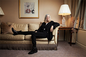 Patti Smith. Portrait by Jesse Dittmar