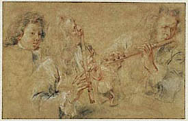 Two Studies / Watteau