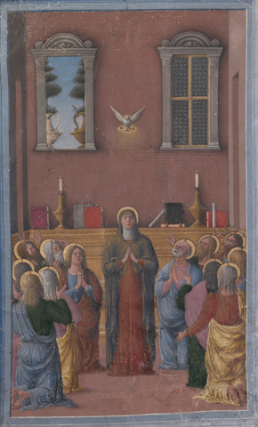 Pentecost / Girolamo da Cremona