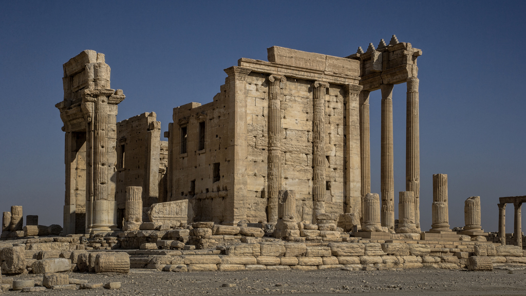 The Temple of Bel viewed from the south, November 15, 2008. Image: Sasha Isachenko (CC BY-SA 4.0) via Wikimedia Commons
