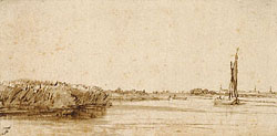 Sailing Boat / Rembrandt van Rijn