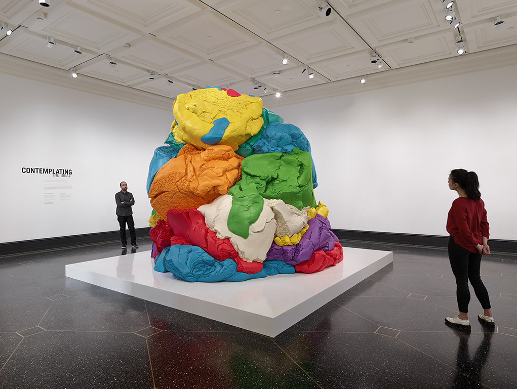 Play-Doh, 1994–2014, Jeff Koons; polychromed aluminum. Collection of the artist. © Jeff Koons