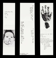 (Untitled) Birth Announcement / Ono