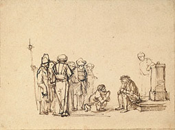 The Mocking of Christ / pupil of Rembrandt