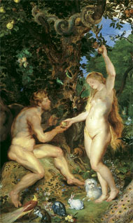 Detail: The Garden of Eden
