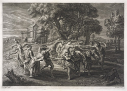 Dance of Italian Peasants / Bolswert