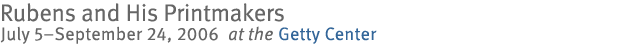 Rubens and His Printmakers