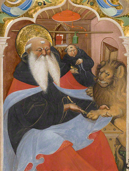 Saint Jerome Extracting a Thorn from a Lion's Paw