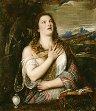 Penitent Magdalene / Titian and Workshop