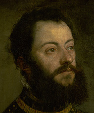 detail of Alfonso d'Avalos / Titian