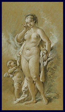 Venus and Cupid / Boucher
