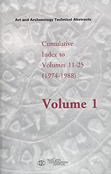 Art and Archaeology Technical Abstracts Cumulative Index