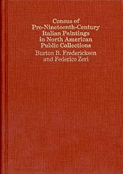 Census of Pre-Nineteenth-Century Italian Paintings in North American Public Collections