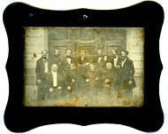 old photograph of Slovak Legation to Monarch