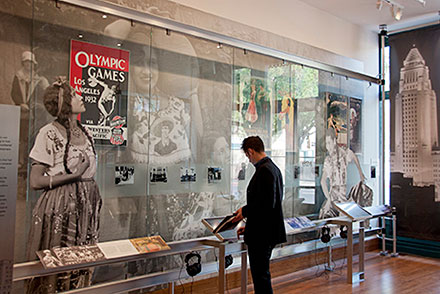 inside the interpretive center