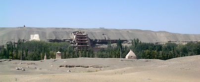 landscape Mogao Grottoes