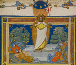 detail from The Resurrection and the Three Marys at the Tomb