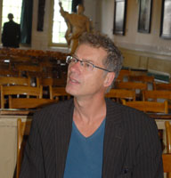 Robert Schillemans, curator (photo: F. Boersma)
