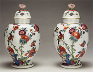 Lidded Vases / Meissen