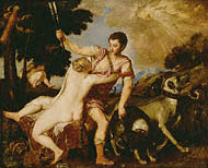 Venus & Adonis / Titian