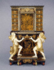 Cabinet on Stand / Boulle 